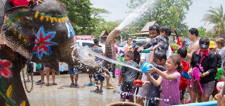 Songkran Chiang Mai Thailand 2014