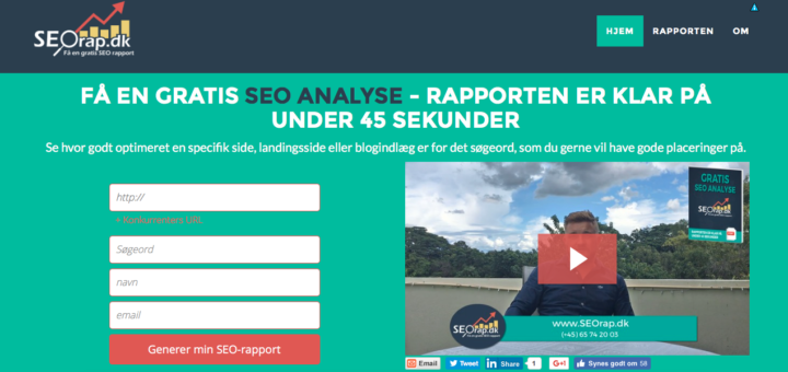 Gratis SEO analyse
