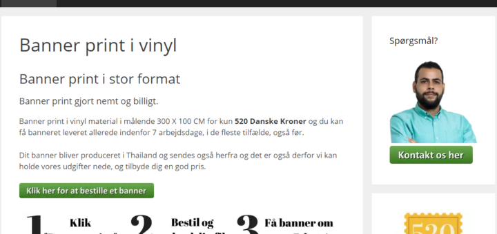 Banner print nemt og billigt